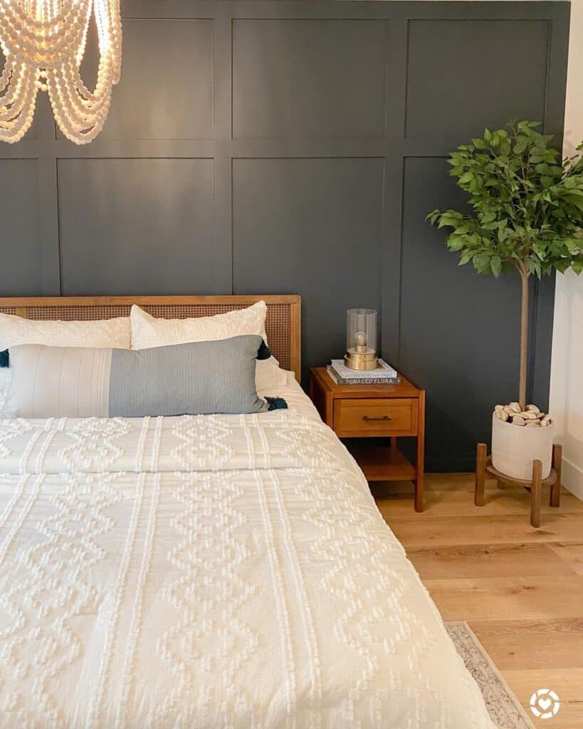 26 Farmhouse Bedroom Accent Wall Ideas