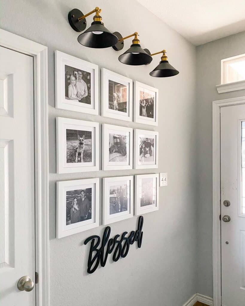 18 Entryway Gallery Wall Ideas that Will Make a Great First Impression
