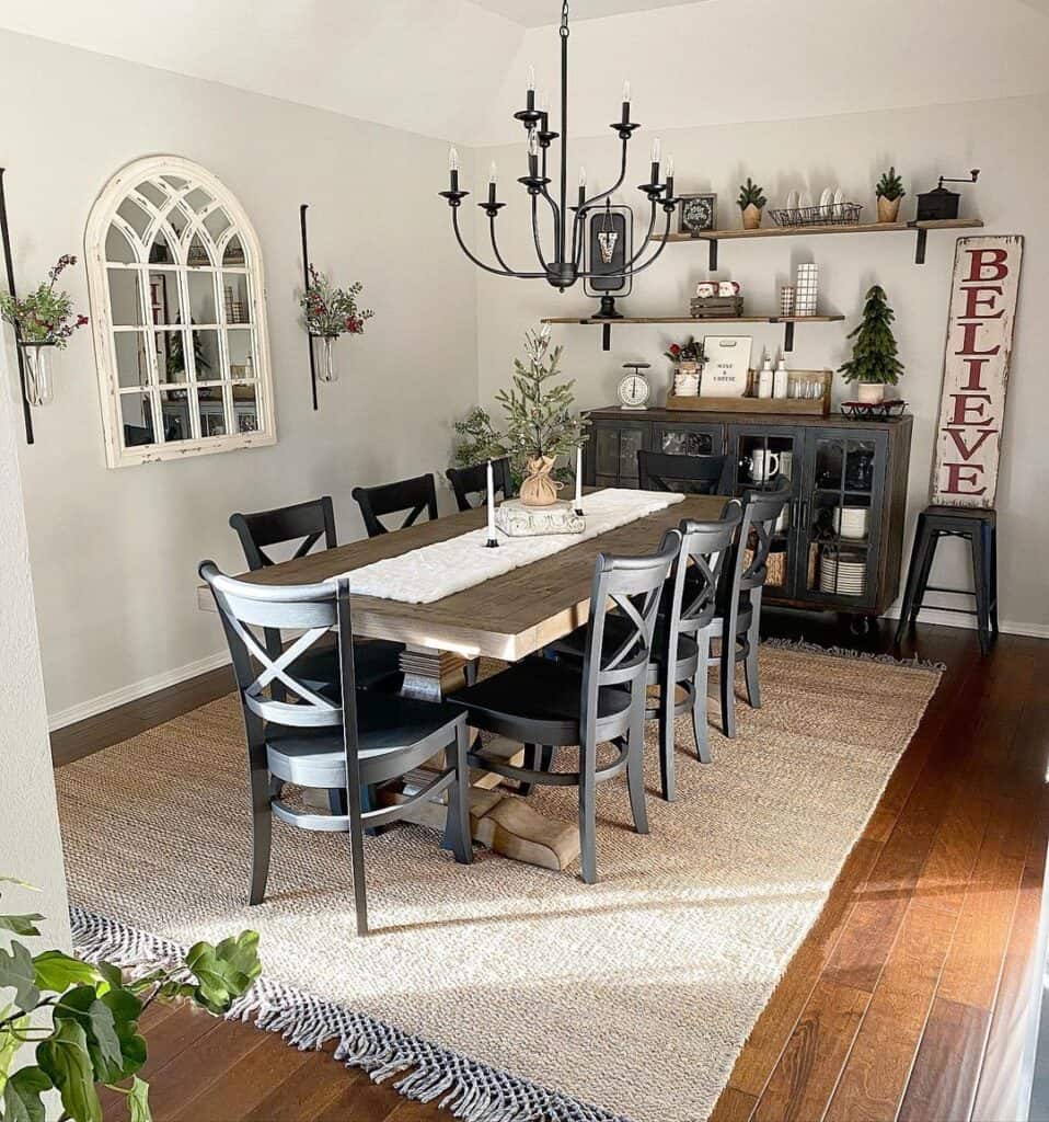 36 Farmhouse Dining Table and Chairs Ideas for a Charming Dining Room ...