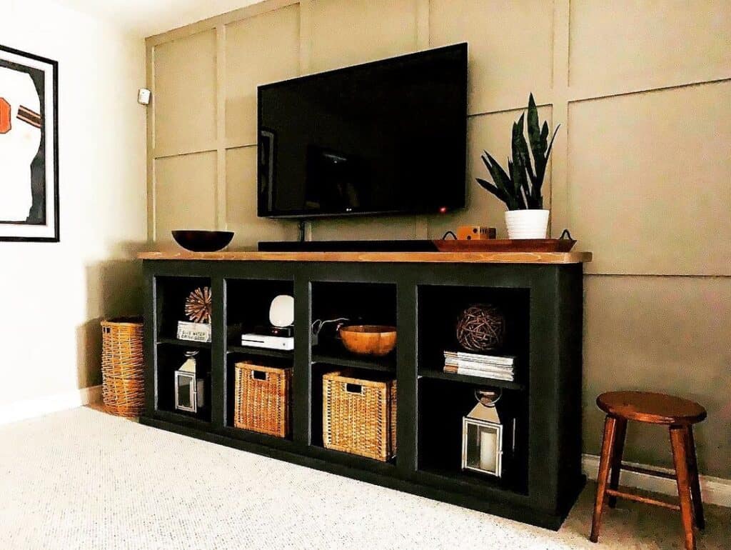 27 TV Stand Décor Ideas to Make Watching TV More Enjoyable