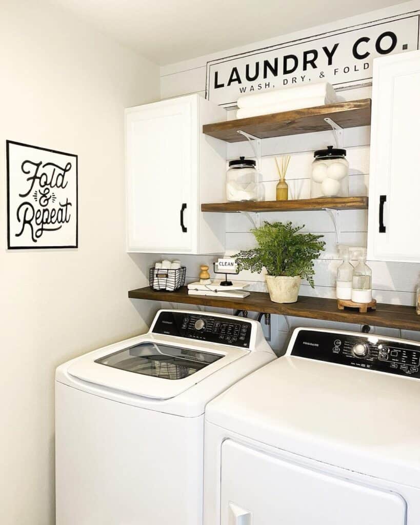 27 Laundry Room Shelving Ideas for an Organized Space