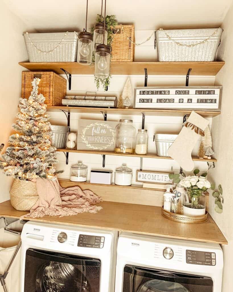 27 Laundry Room Shelving Ideas for an Organized Space