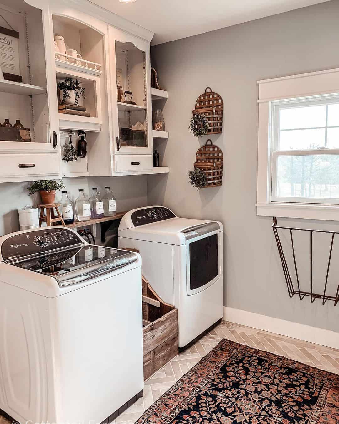 27 Laundry Room Shelving Ideas for an Organized Space