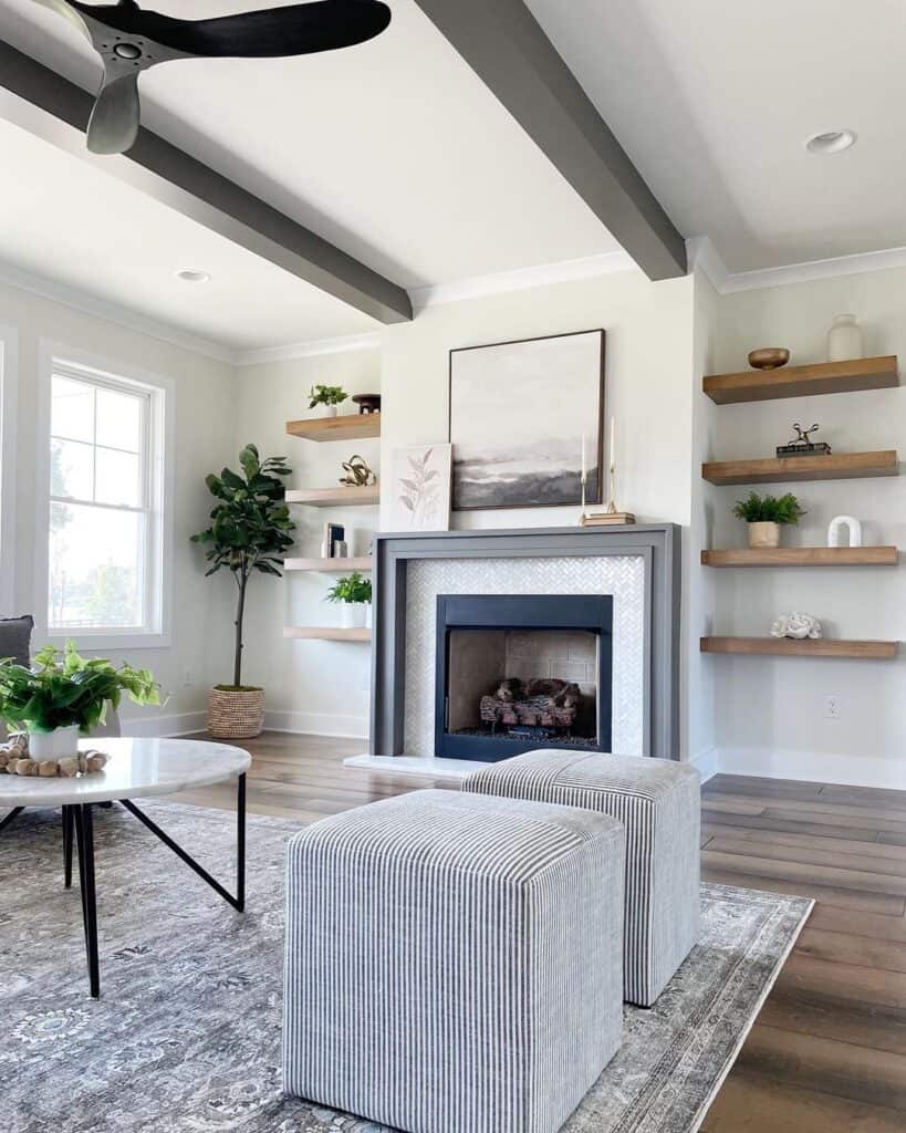 How to Decorate Beams in Living Room for Stylish Ambiance