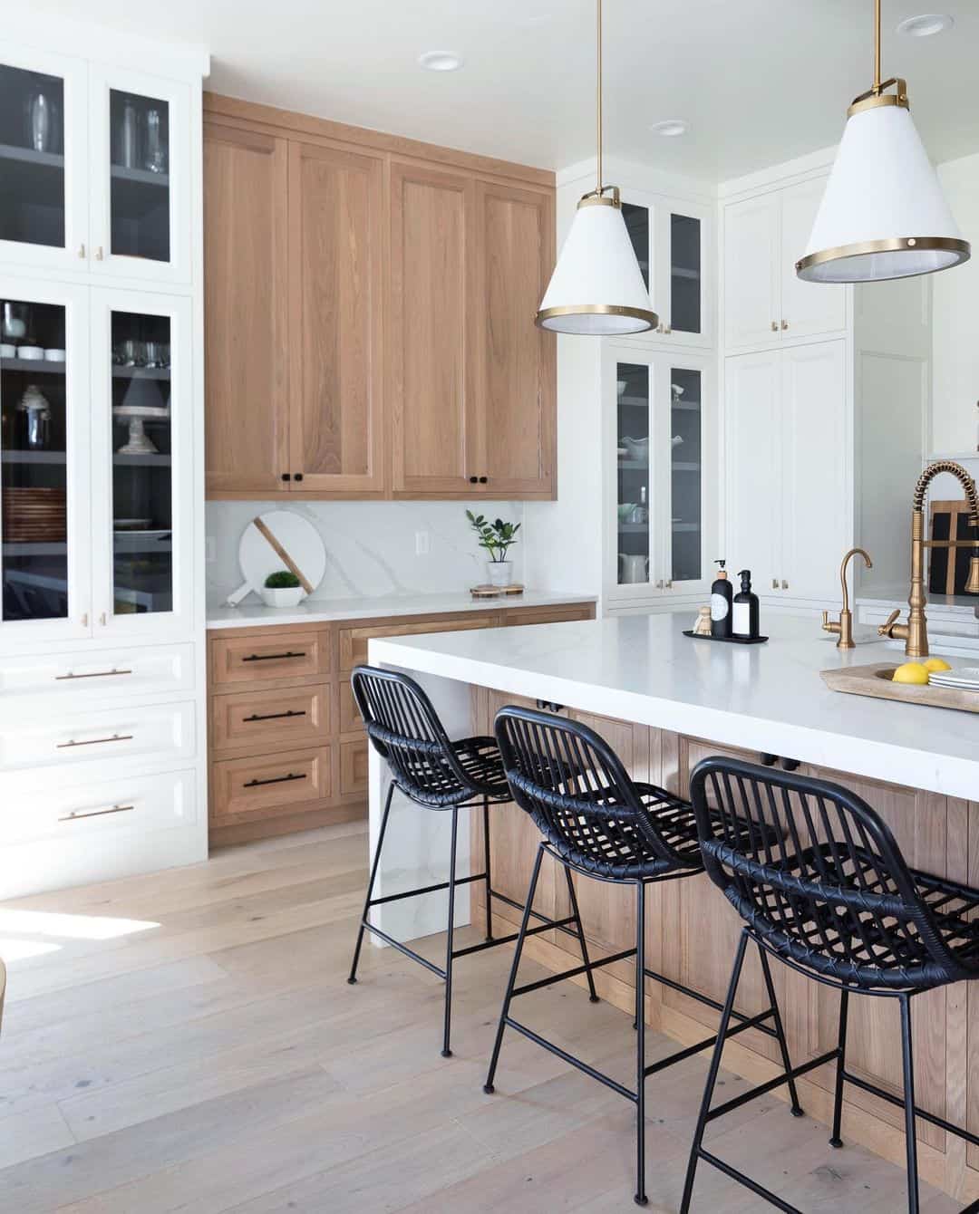 15 Stained Wood Kitchen Cabinets To Warm the Heart of Your Home