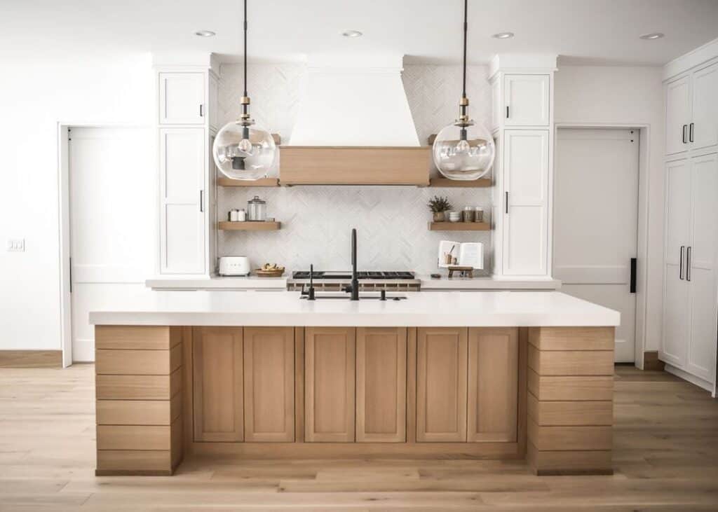 15 Stained Wood Kitchen Cabinets To Warm the Heart of Your Home