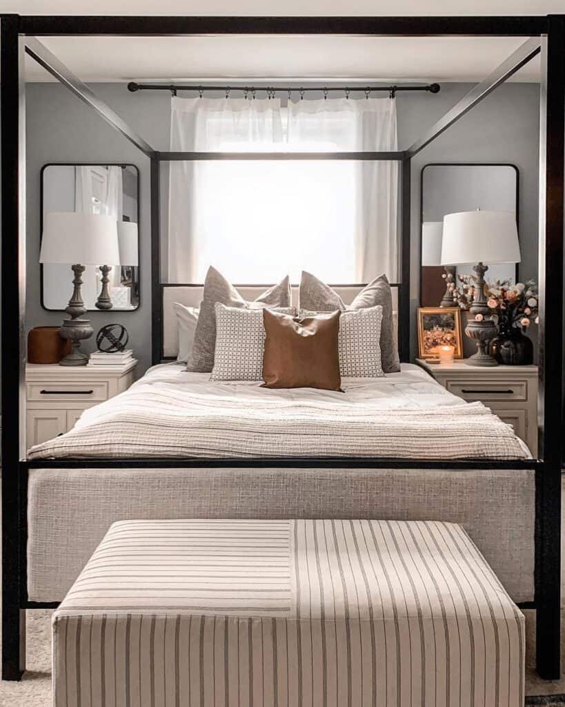 30 Black Bed Frame Rooms for Sleeping in Style
