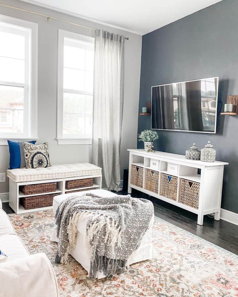 25 White and Grey Wall and Trim Color Combinations