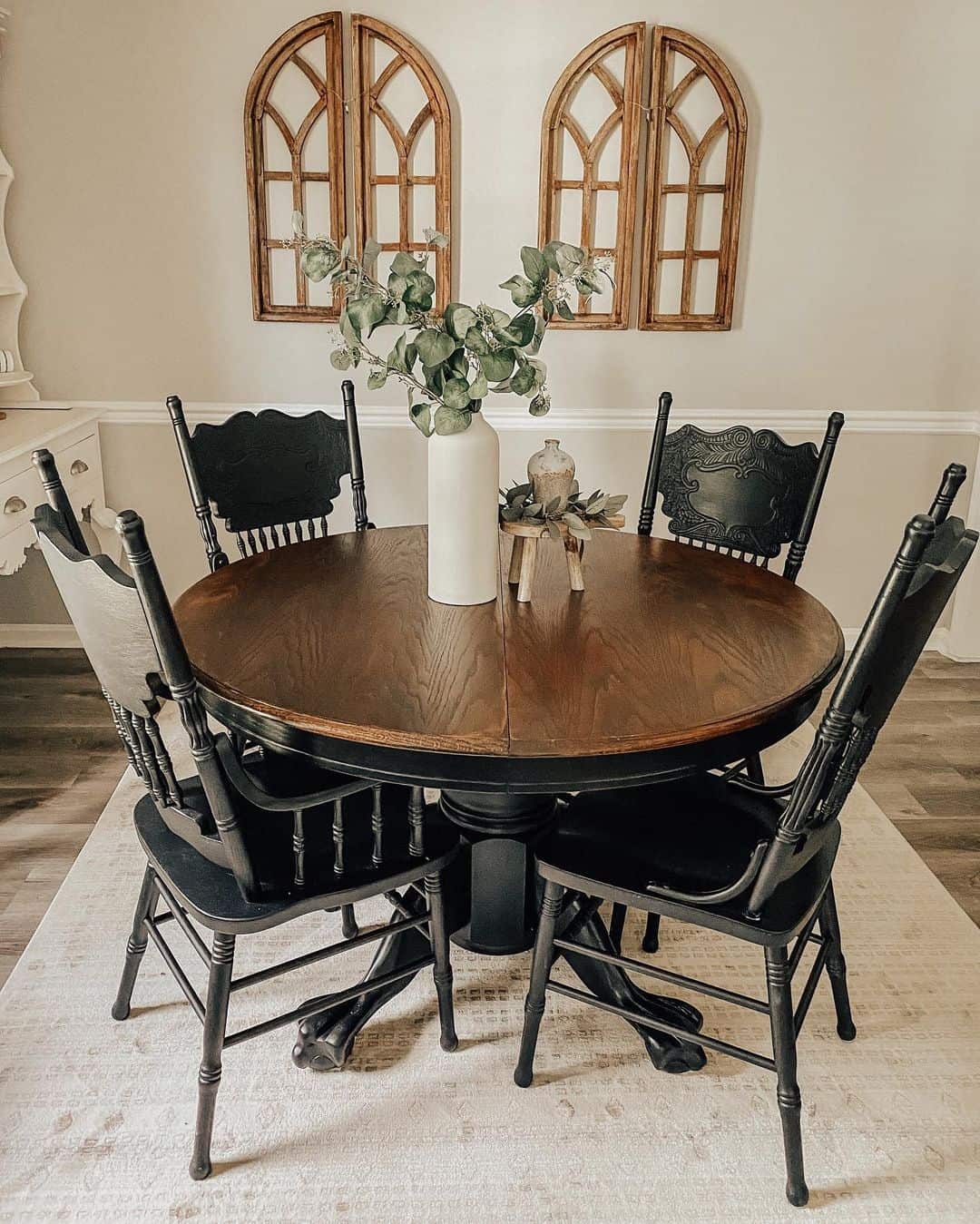 35 Dramatic Black Wood Dining Chairs That Make a Statement