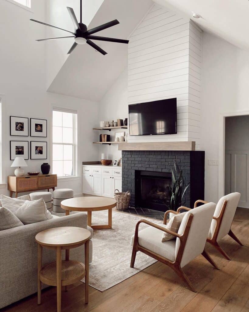 30 Black Fireplace Ideas & Designs to Inspire