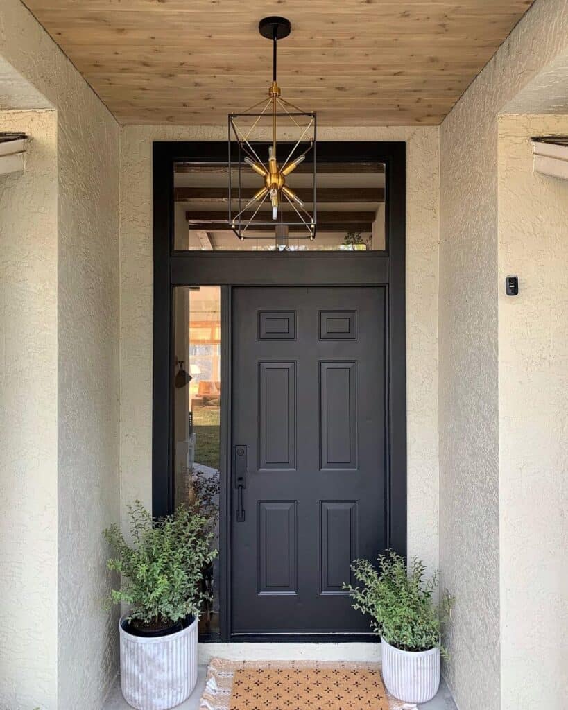 32 Classic Black Front Door Designs for a Timeless Look