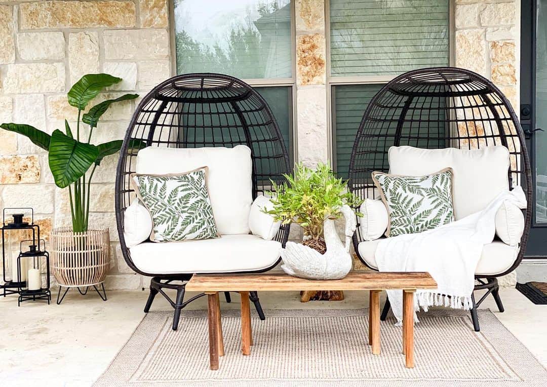 29 Outdoor Egg Chair Ideas for an Inspiring Space