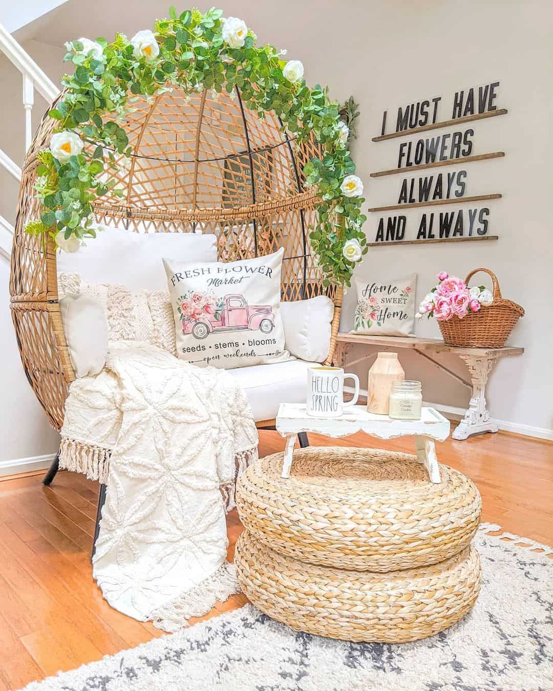 27 Ways to Style and Indoor Egg Chair
