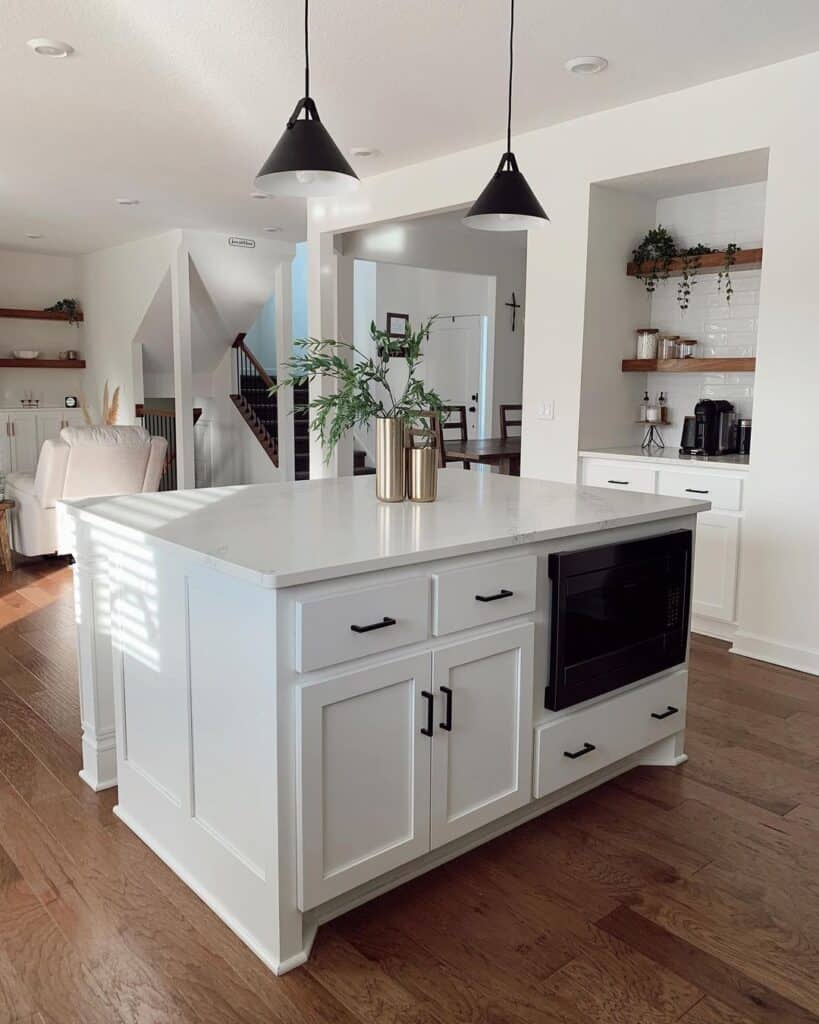 15 Microwave Built In Island Kitchens for Peak Efficiency