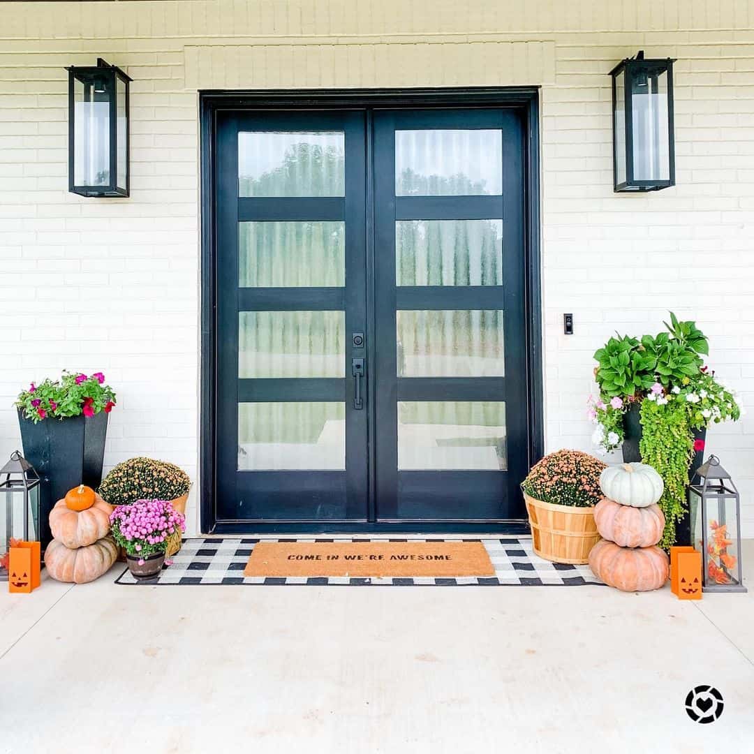 32 Classic Black Front Door Designs for a Timeless Look