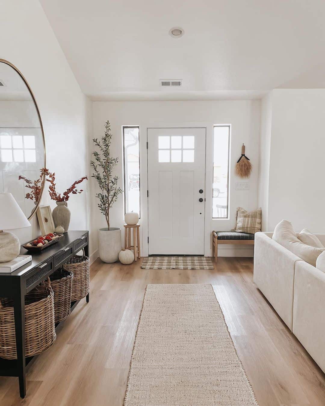 25 Front Door Entryway Living Room Combo Ideas That Flow