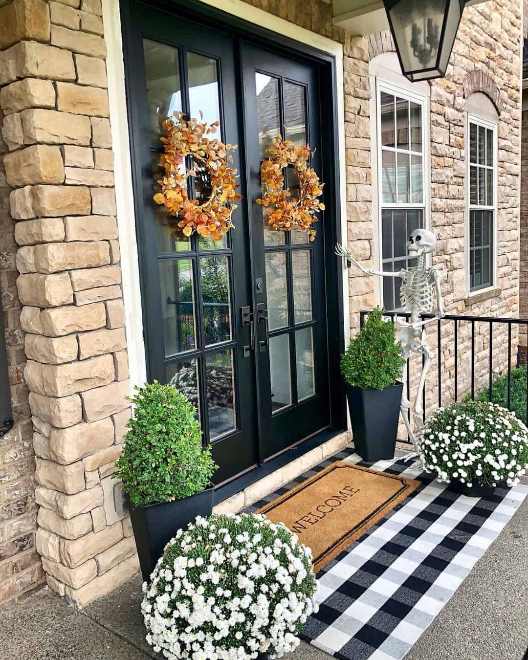 32 Classic Black Front Door Designs for a Timeless Look