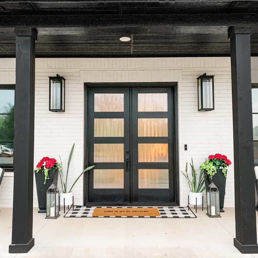 17 Black Double Front Doors Ideas for a Timeless Look