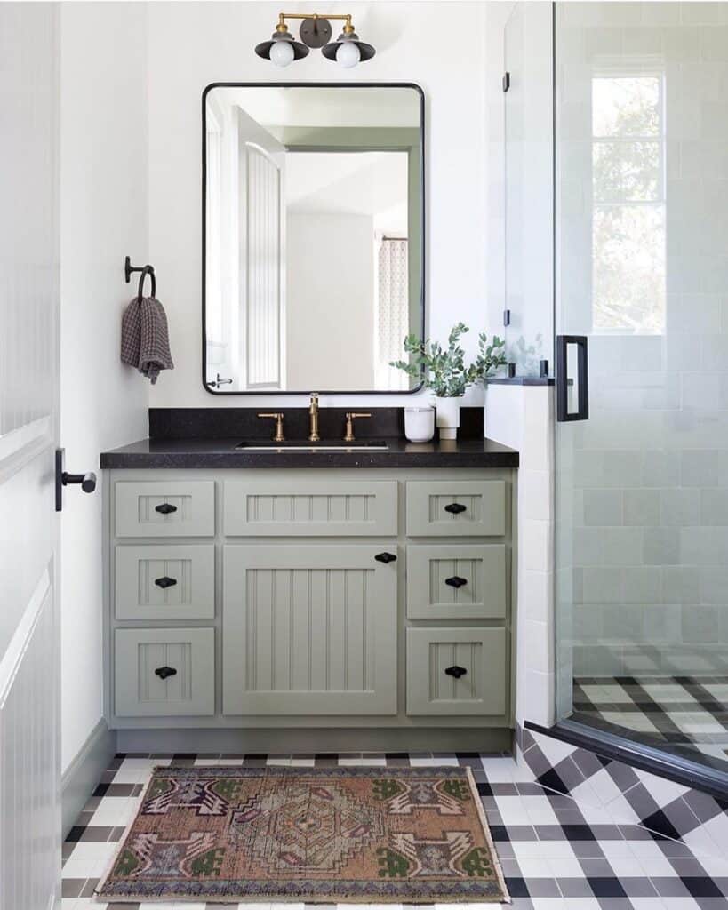 18 Green Bathroom Vanity Ideas for an Idyllic Look