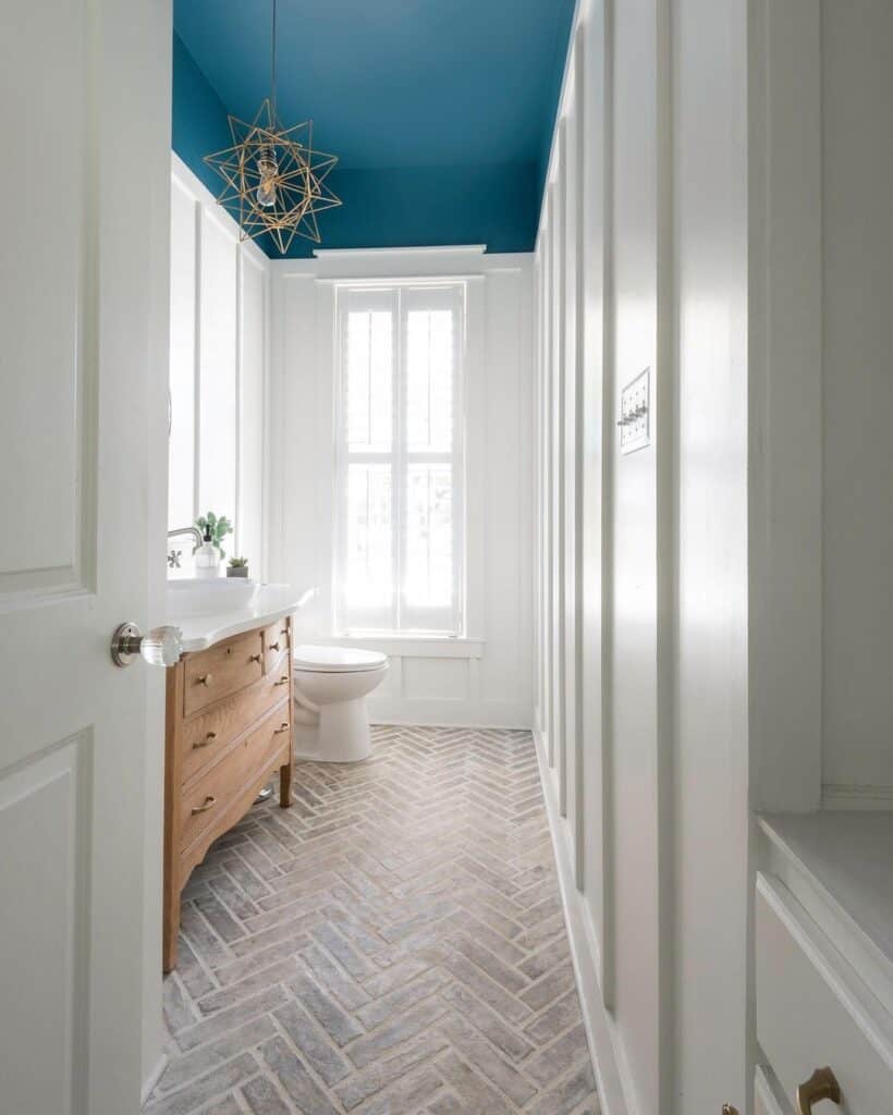 22 Unique Bathroom Ceiling Ideas to Catch Your Eye