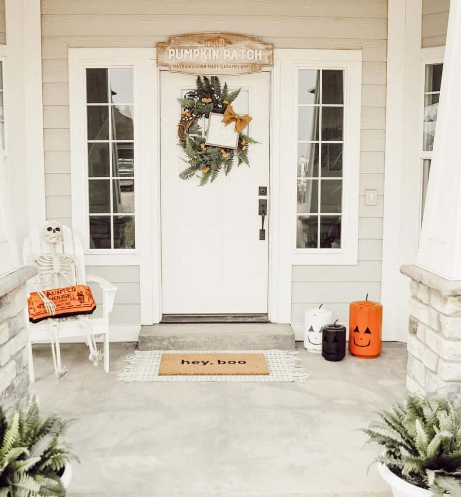 33 Ways You Can Put a White Front Door to Work in Your Home