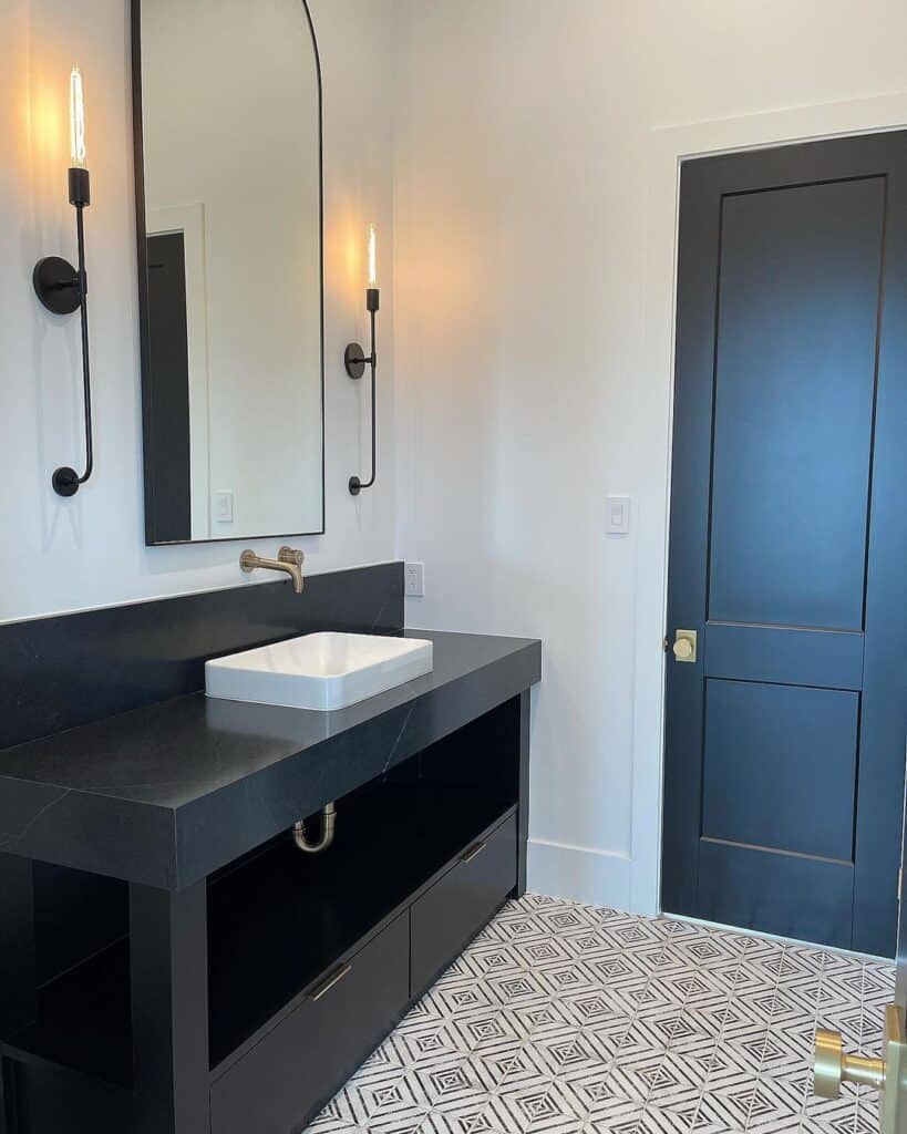 30 Bold Black Doors With White Trim Ideas For Your Neutral Home