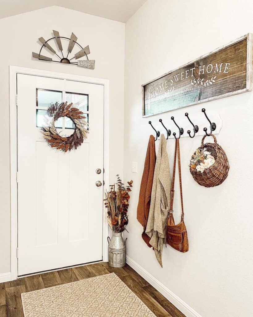 33 Ways You Can Put a White Front Door to Work in Your Home