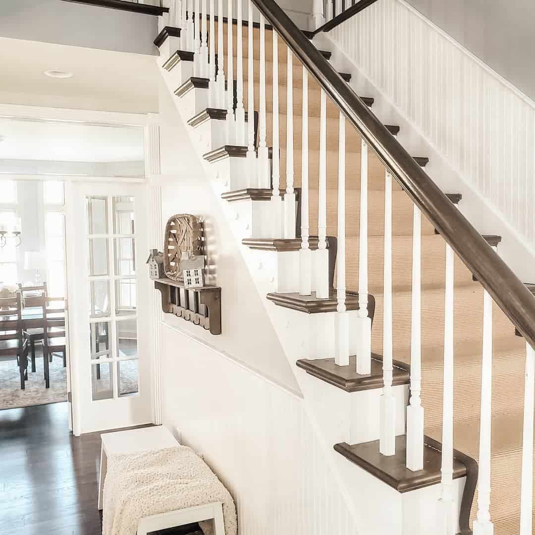 29 Wainscoting Stairs that Turn Up the Drama