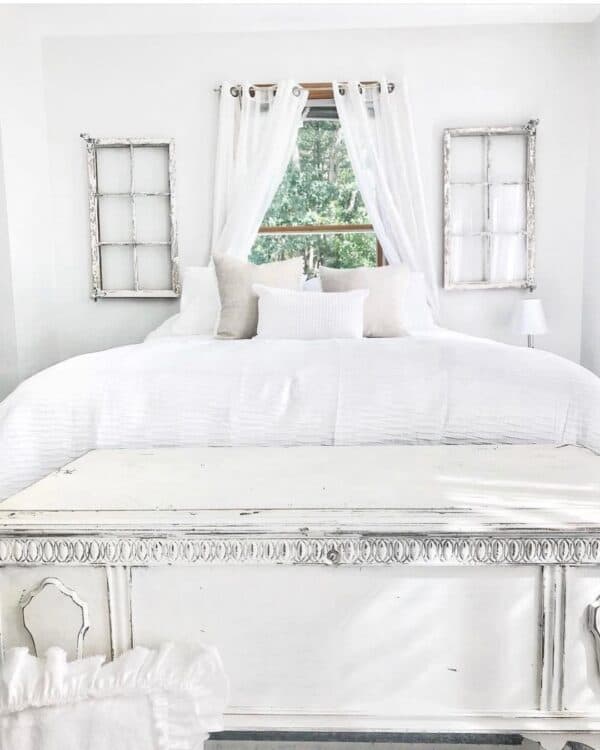 33 Window Pane Wall Decor Ideas To Add Charm to Your Home