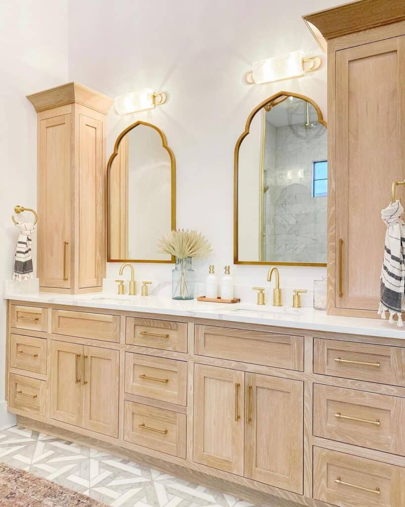 26 Natural Wood Bathroom Vanity Ideas For An Organic Look