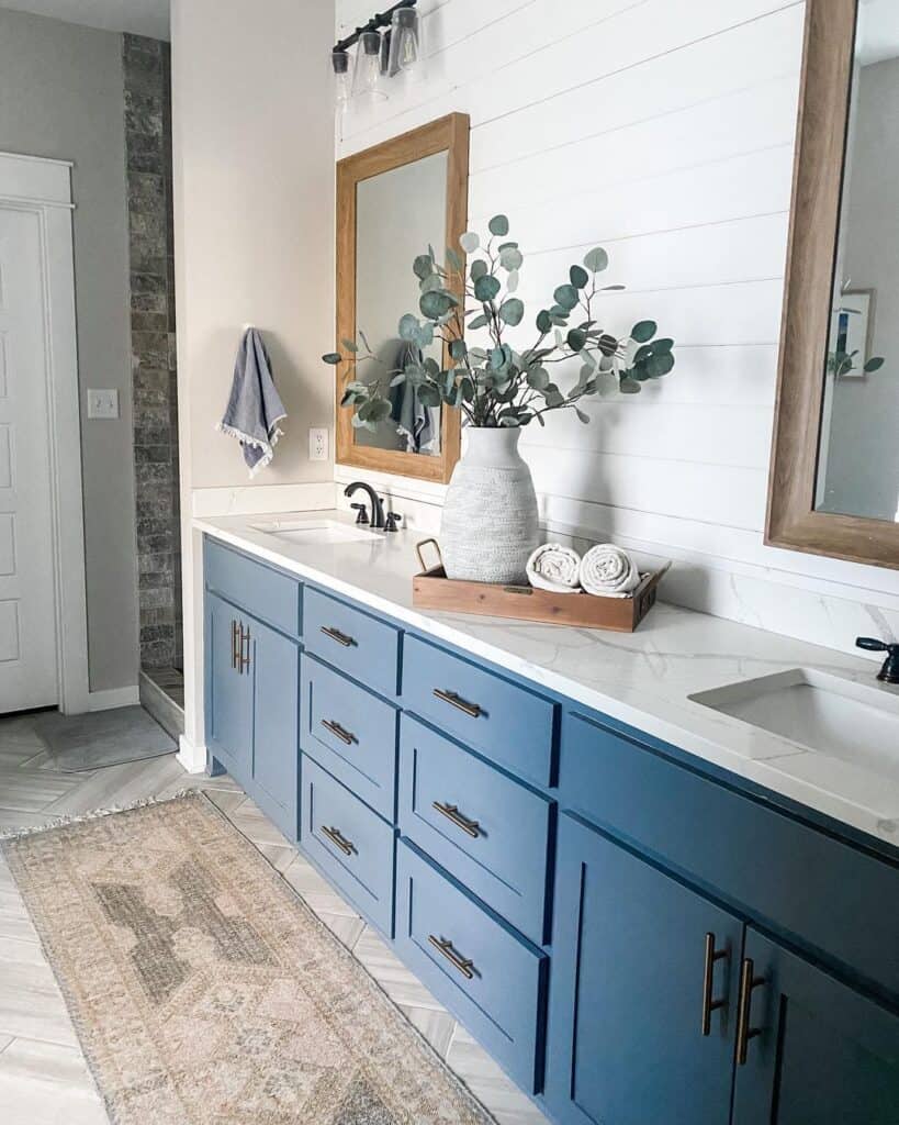 19 Stunning Blue and Gray Bathroom Ideas