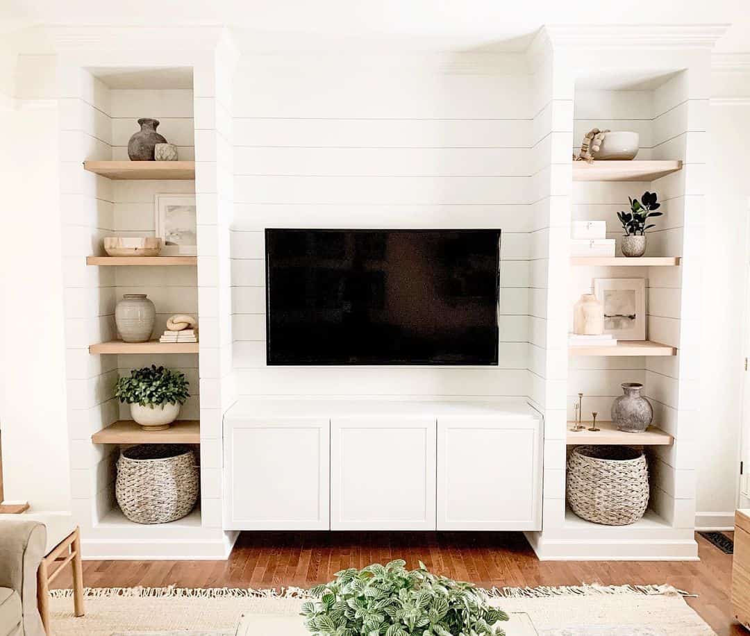 32 Shelf Décor Ideas to Accentuate Your Living Room