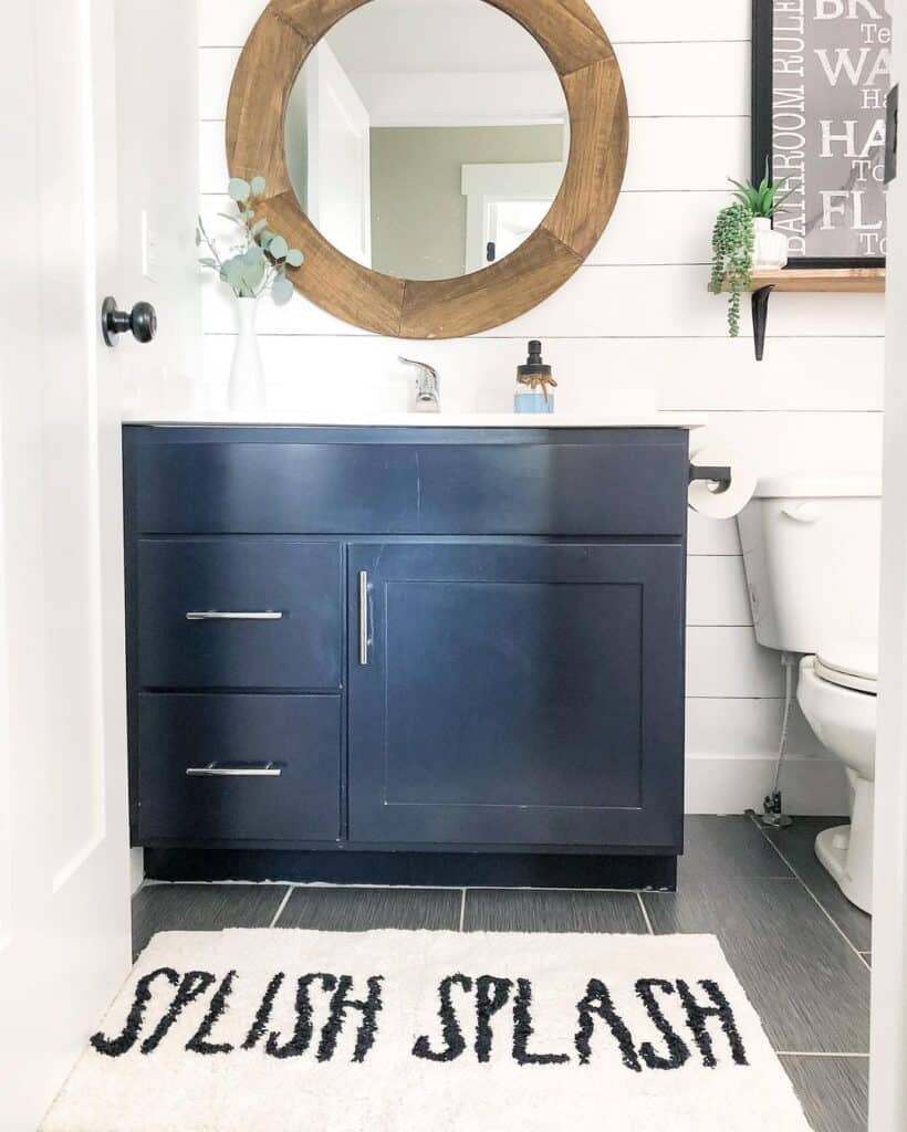 19 Stunning Blue and Gray Bathroom Ideas