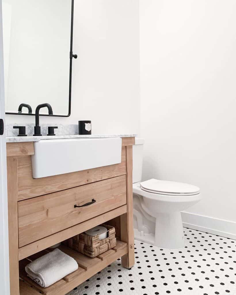 26 Natural Wood Bathroom Vanity Ideas for an Organic Look