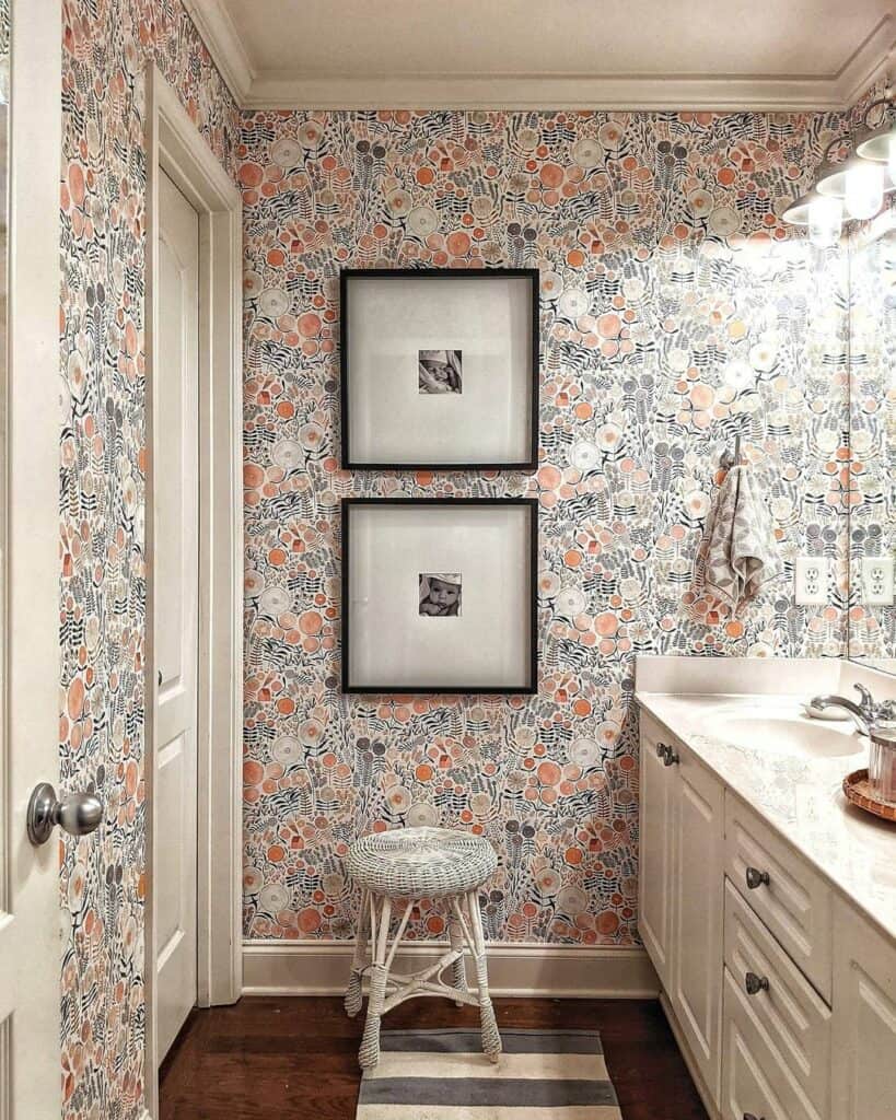 34 Fresh Powder Room Wallpaper Ideas to Transform your Space