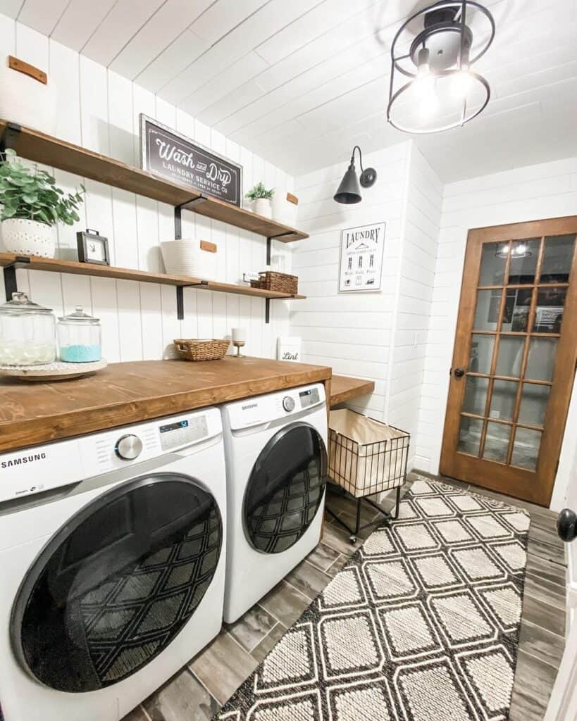 34 Shiplap Laundry Room Ideas For An Instant Home Makeover