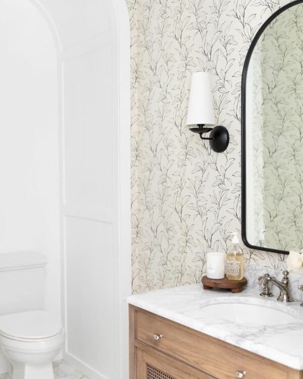 35 Small Bathroom Wallpaper Ideas to Elevate Your Home