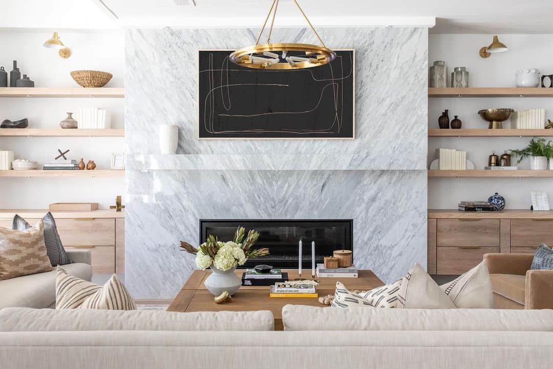 25 Inspired Linear Fireplace Ideas for a Cozy Farmhouse Home