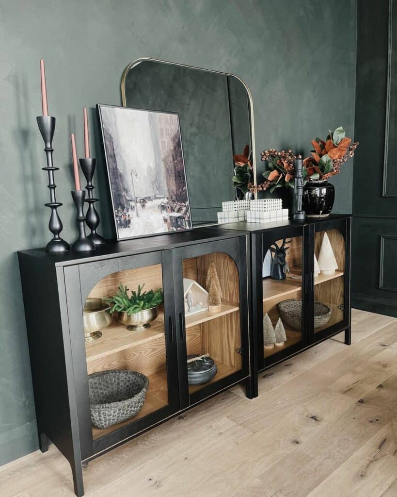 32 Elegant Dark Green Walls for a Modern Aesthetic