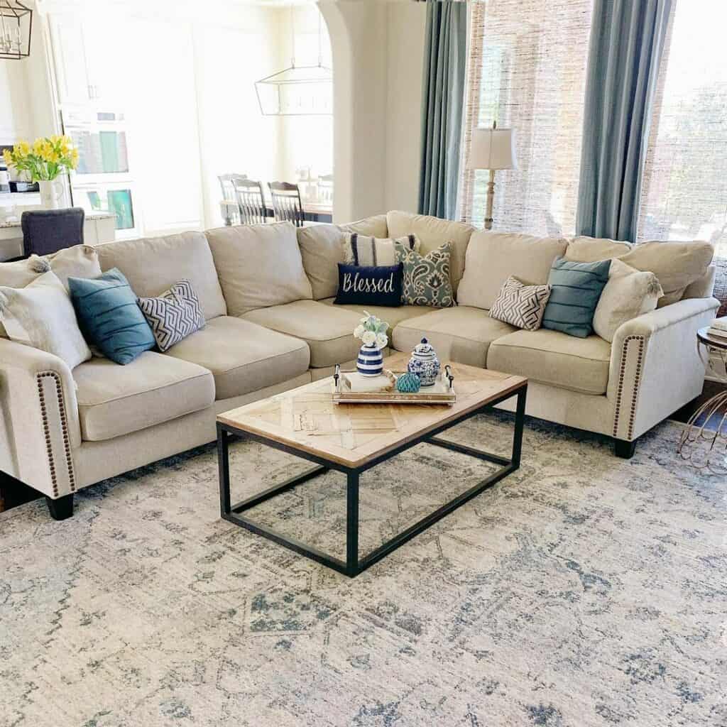 34 Blue and Gray Living Room Combinations That Create a Harmonious Balance