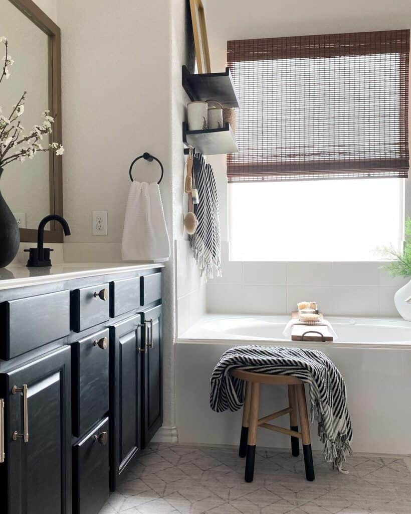34 Bathroom Stool Ideas to Create a Spa-like Space