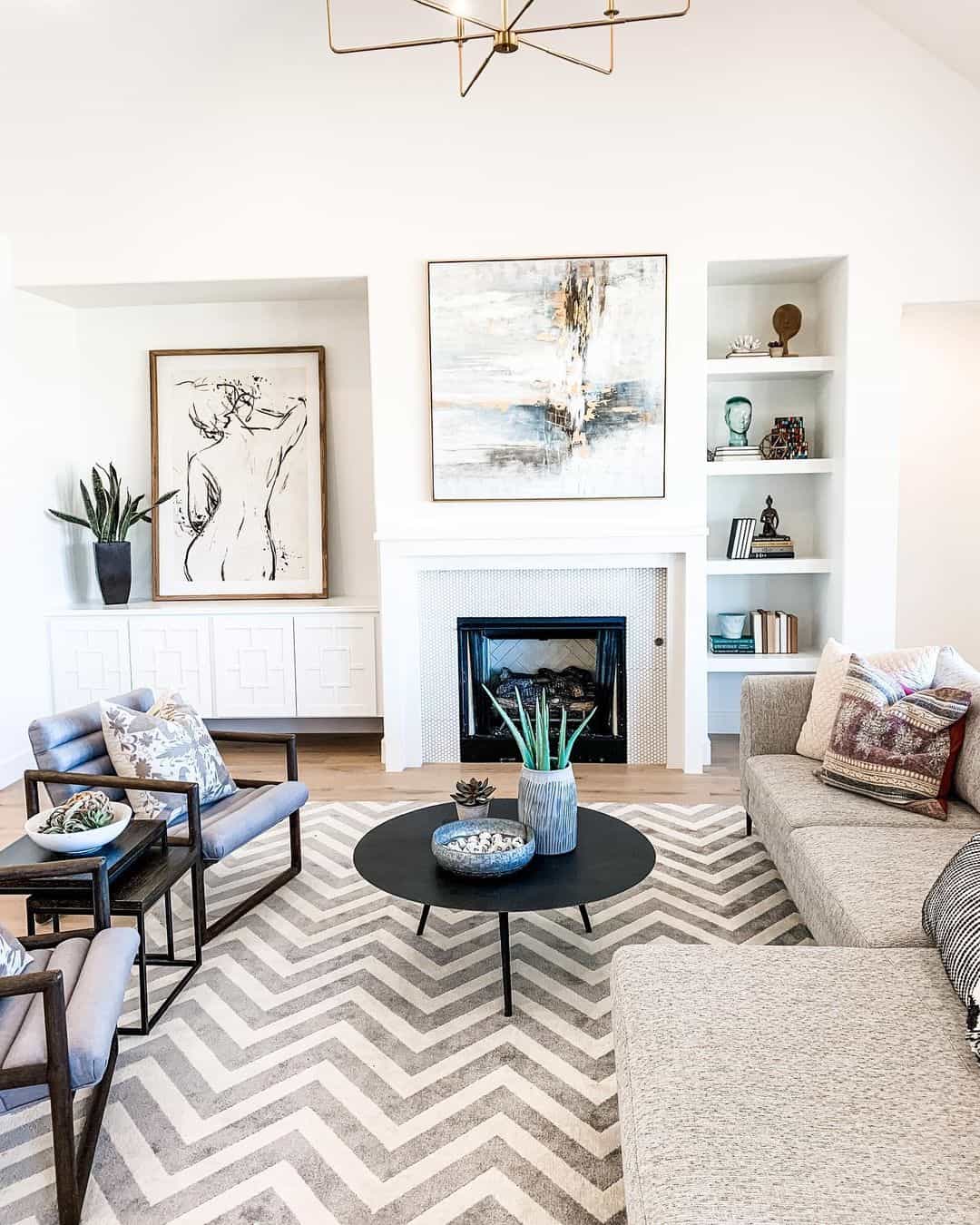 24 Striking Black Living Room Furniture Ideas to Try