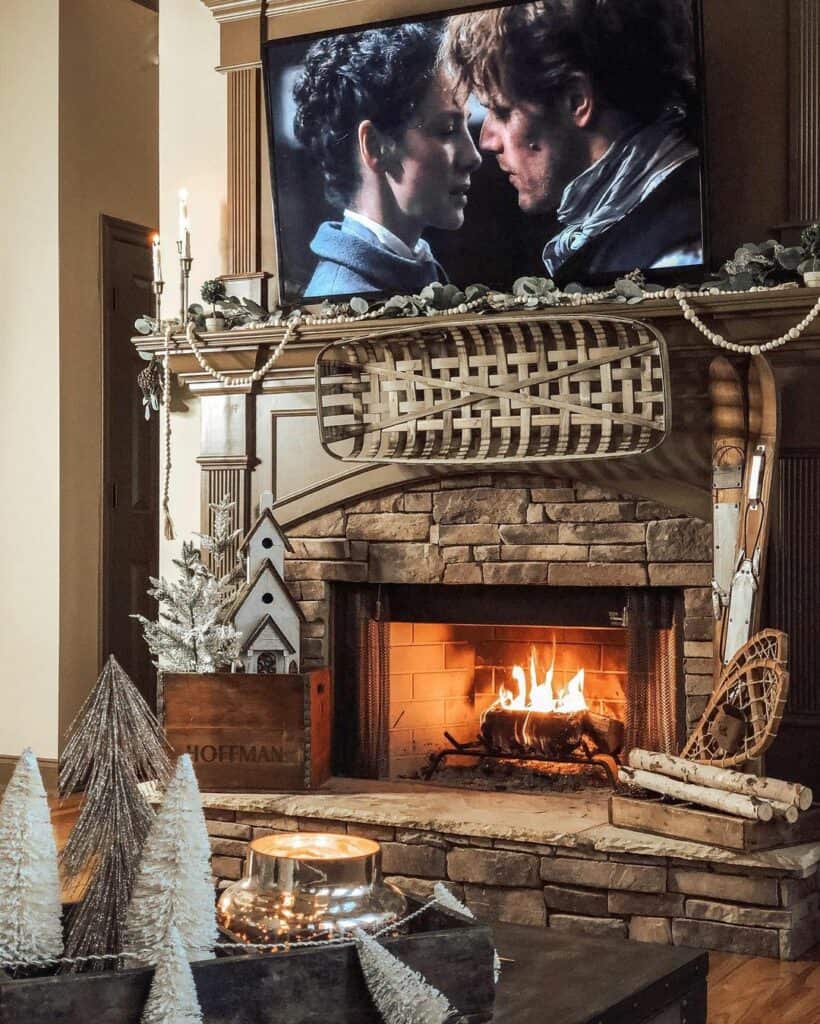 30 Eye-catching TV Over Fireplace Ideas for Function and Style