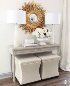 33 Gorgeous Console Table Décor Ideas to Wow Your Guests