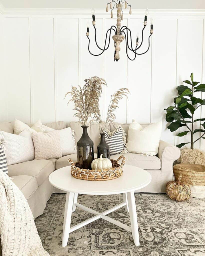 30 Stunning Modern Country Cottage Living Room Ideas