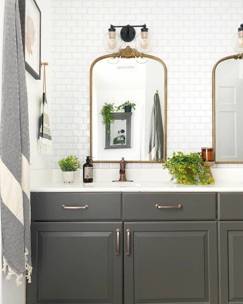 30 Bathroom Mirror Ideas to Accompany Your Vanity