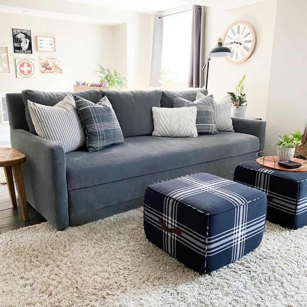 34 Stylish Dark Grey Couch Living Room Ideas