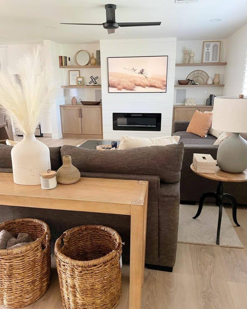 34 Stylish Dark Grey Couch Living Room Ideas