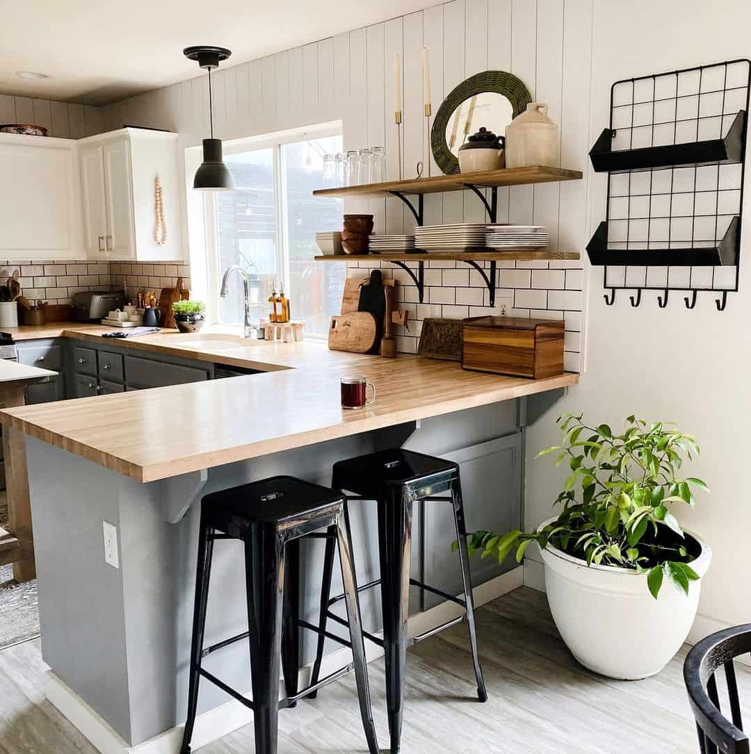Image showcasing 35 Open Shelving Kitchen Ideas You’ll Fall in Love With