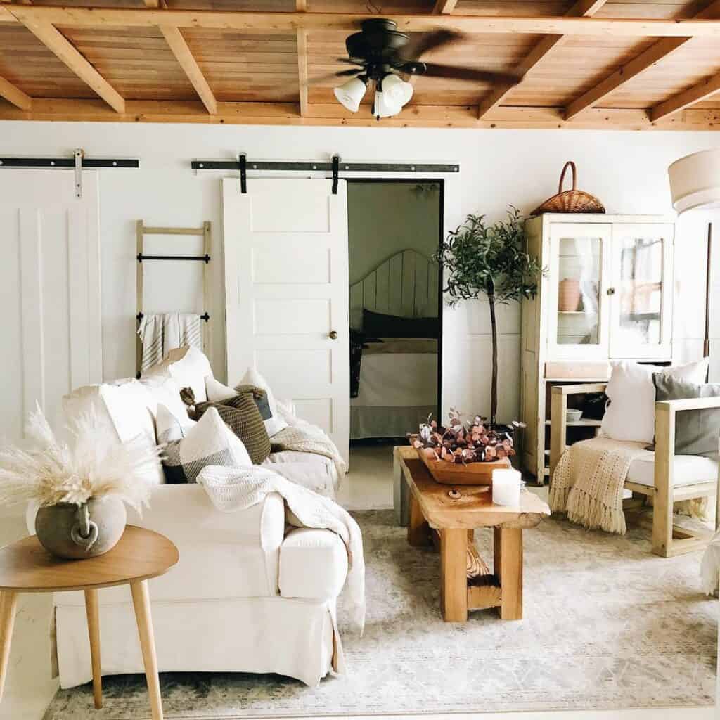 White Wood Ceiling Ideas